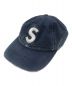 Supreme（シュプリーム）の古着「Pigment Canvas S Logo 6-Panel 