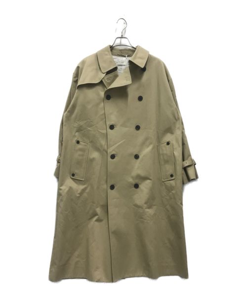 ATON（エイトン）ATON (エイトン) WEST POINT OVERSIZED TRENCH COAT ベージュ サイズ:04の古着・服飾アイテム