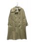 ATON（エイトン）の古着「WEST POINT OVERSIZED TRENCH COAT」｜ベージュ