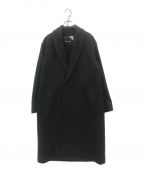 ATONエイトン）の古着「BOUMOU MELTON CHESTER COAT」｜グレー