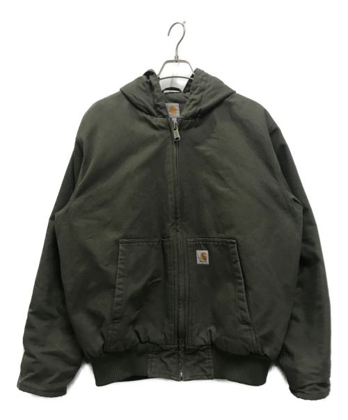 CarHartt（カーハート）CarHartt (カーハート) WASHED DUCK INSULATED ACTIVE JACKET カーキ サイズ:Lの古着・服飾アイテム