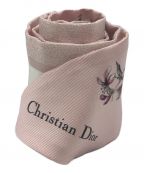 Christian Diorクリスチャン ディオール）の古着「D-FLORAL シルクスカーフ」｜ピンク