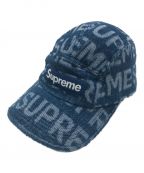 SUPREMEシュプリーム）の古着「Terry Spellout Camp Cap」｜インディゴ