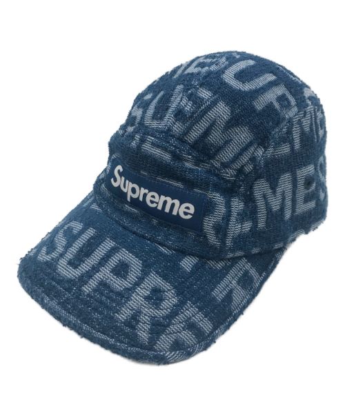 SUPREME（シュプリーム）Supreme (シュプリーム) Terry Spellout Camp Cap インディゴの古着・服飾アイテム