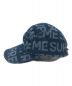 Supreme (シュプリーム) Terry Spellout Camp Cap インディゴ：6800円