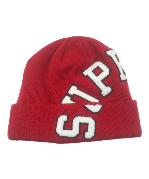 SUPREME（シュプリーム）Supreme (シュプリーム) New Era (ニューエラ) Big Arc Beanie レッドの古着・服飾アイテム