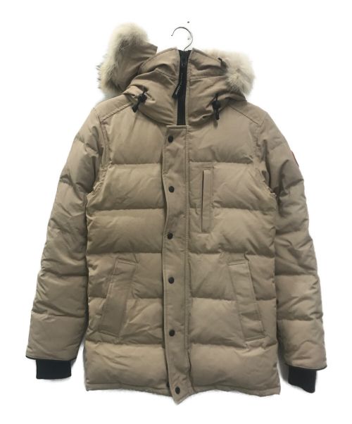 CANADA GOOSE（カナダグース）CANADA GOOSE (カナダグース) CARSON PARKA ベージュ サイズ:Sの古着・服飾アイテム