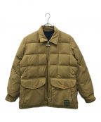 Alaska SlEEPING BAGアラスカスリーピングバッグ）の古着「“REVERSIT” DOWN JACKET」｜ベージュ