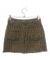 STELLA McCARTNEY (ステラマッカートニー) WOOL TWEED MINI Skirt ブラウン サイズ:38：17000円