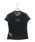 DIESEL (ディーゼル) Dロゴ OVERLACE Tシャツ ブラック サイズ:S：9800円