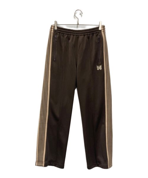 Needles（ニードルズ）Needles (ニードルズ) Track Pants Poly Smooth ブラウン サイズ:Sの古着・服飾アイテム