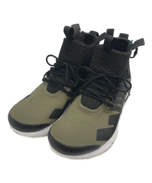 NIKE（ナイキ）NIKE (ナイキ) ACRONYM (アクロニウム) AIR PRESTO MID ブラック×カーキ サイズ:27cmの古着・服飾アイテム