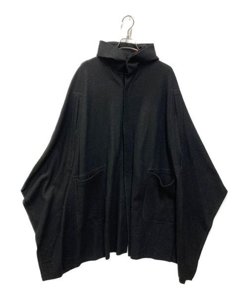 s'yte（サイト）s'yte (サイト) wool mantle hoodie ブラック サイズ:3の古着・服飾アイテム