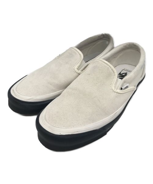 VANS（バンズ）VANS (バンズ) WTAPS (ダブルタップス) OG CLASSIC SLIP-O ホワイト サイズ:26cmの古着・服飾アイテム