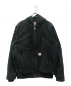 CarHarttカーハート）の古着「WASHED DUCK INSULATED ACTIVE JACKET」｜ブラック