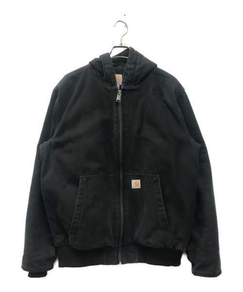 CarHartt（カーハート）CarHartt (カーハート) WASHED DUCK INSULATED ACTIVE JACKET ブラック サイズ:Lの古着・服飾アイテム