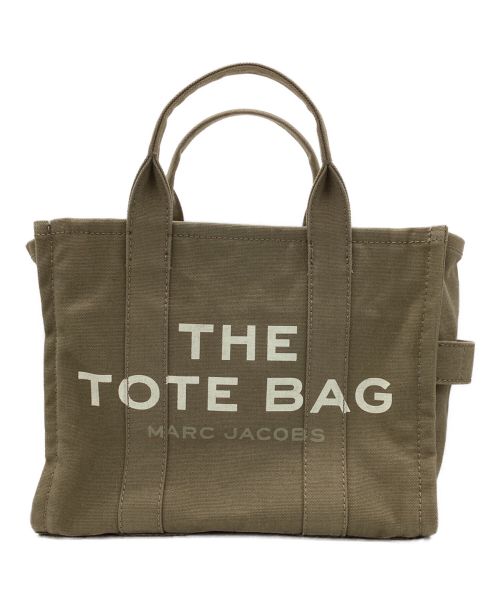 MARC JACOBS（マークジェイコブス）MARC JACOBS (マーク ジェイコブス) THE TOTE BAG MEDIUM カーキの古着・服飾アイテム