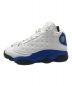 NIKE (ナイキ) AIR JORDAN 13 RETRO WHITE HYPER ROYAL BLACK ホワイト×ブルー サイズ:26cm：7800円