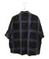 SHAREEF (シャリーフ) AME CHECK S/S BIG SHIRTS ネイビー サイズ:1：3480円