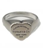 TIFFANY & Co.ティファニー）の古着「Heart Signet Ring」｜シルバー