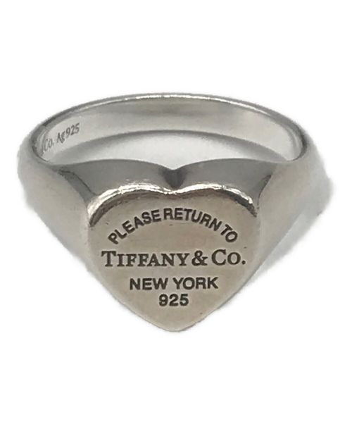 TIFFANY & Co.（ティファニー）Tiffany & Co. (ティファニー) Heart Signet Ring シルバー サイズ:13号の古着・服飾アイテム