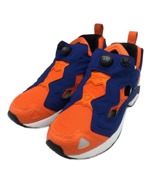 REEBOK（リーボック）REEBOK (リーボック) INSTAPUMP FURY 95 ブルー×オレンジ サイズ:27ｃｍの古着・服飾アイテム