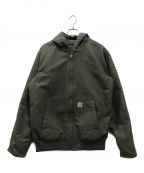 CarHarttカーハート）の古着「WASHED DUCK ACTIVE JACKET」｜カーキ