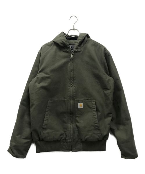 CarHartt（カーハート）CarHartt (カーハート) WASHED DUCK ACTIVE JACKET カーキ サイズ:Mの古着・服飾アイテム