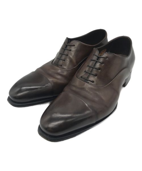 Santoni（サントーニ）Santoni (サントーニ) ストレートチップシューズ ブラウン サイズ:UK9の古着・服飾アイテム