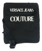 VERSACE JEANS COUTUREヴェルサーチ ジーンズクチュール）の古着「ショルダーポーチ」｜ブラック