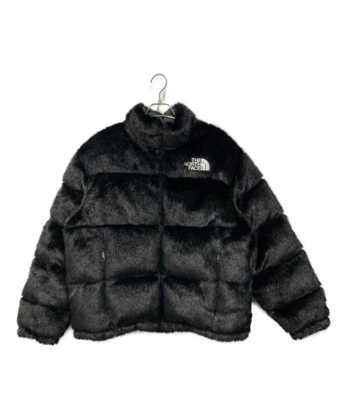 SUPREME（シュプリーム）SUPREME (シュプリーム) THE NORTH FACE (ザ ノース フェイス) Fur Nuptse Jacket ブラック サイズ:Mの古着・服飾アイテム