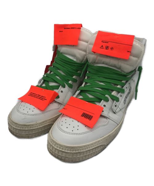 OFFWHITE（オフホワイト）OFFWHITE (オフホワイト) 3.0OFFCOURT SNEAKERS ホワイト サイズ:26ｃｍの古着・服飾アイテム