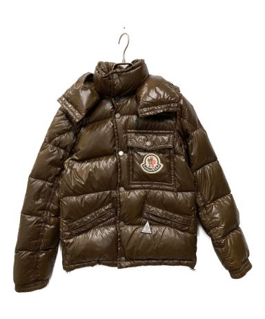 中古・古着通販】MONCLER (モンクレール) K2ダウンジャケット ブラウン