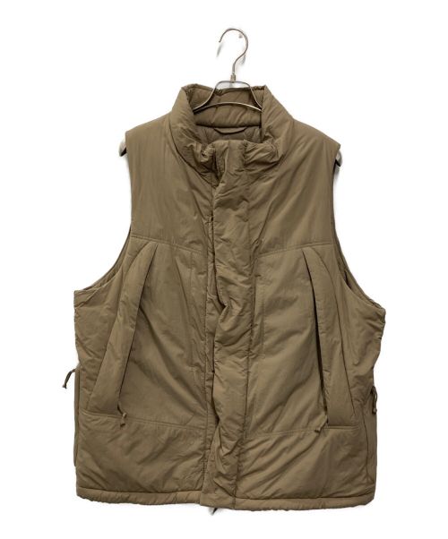 FREAK'S STORE（フリークスストア）FREAK'S STORE (フリークスストア) PRIMALOFT VEST カーキ サイズ:Mの古着・服飾アイテム