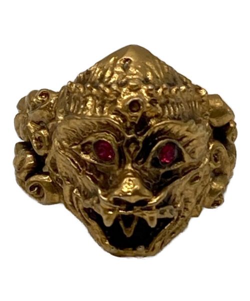 GUCCI（グッチ）GUCCI (グッチ) MONKEY HEAD RING サイズ:Mの古着・服飾アイテム