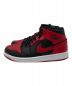 NIKE (ナイキ) AIR JORDAN 1 MID ”BRED” ブラック×レッド サイズ:27：17000円