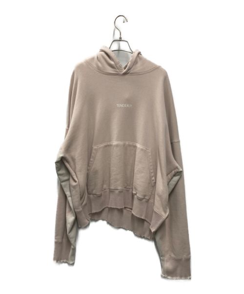 stein（シュタイン）stein (シュタイン) OVERSIZED REBUILD SWEAT HOODED ベージュ サイズ:Sの古着・服飾アイテム