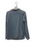 STRAD-O-FLAN (-) オープンカラーシャツ ブルー サイズ:S：9800円