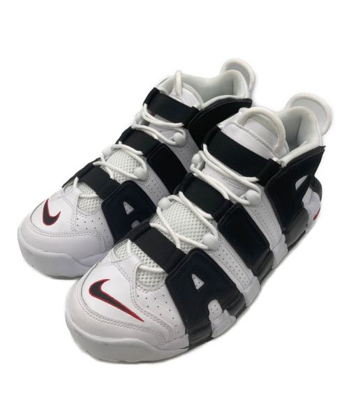 NIKE（ナイキ）NIKE (ナイキ) AIR MORE UPTEMPO ホワイト×ブラック サイズ:27.5ｃｍの古着・服飾アイテム