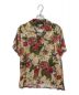 Engineered Garments（エンジニアド ガーメンツ）の古着「Camp Shirt-Hawaiian Rayon Floral」｜ベージュ×レッド