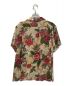 Engineered Garments (エンジニアド ガーメンツ) Camp Shirt-Hawaiian Rayon Floral ベージュ×レッド サイズ:M：7800円