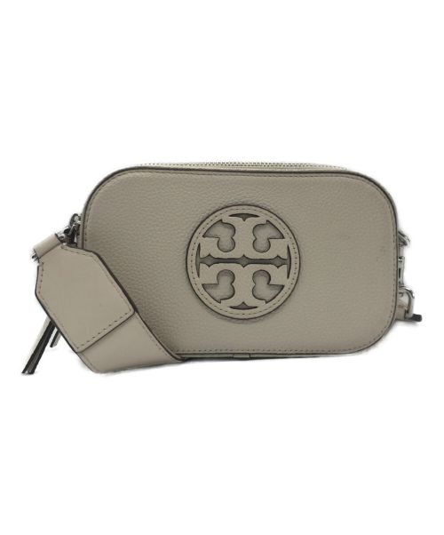 TORY BURCH（トリーバーチ）TORY BURCH (トリーバーチ) ミラー ミニ クロスボディバッグ アイボリーの古着・服飾アイテム