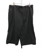 OAMCオーエーエムシー）の古着「Clinical Wool Loose Fit Shorts」｜ブラック