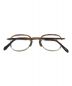 OLIVER PEOPLES (オリバーピープルズ) 眼鏡 ブラウン：15800円