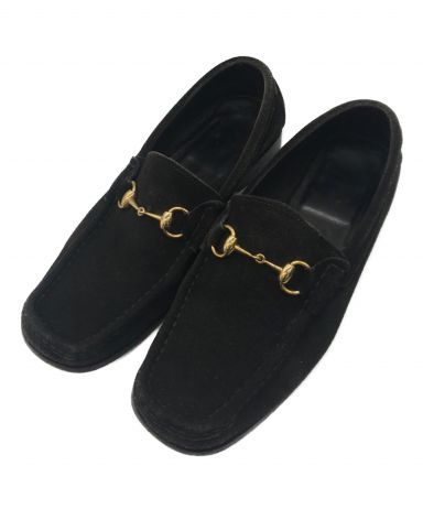 中古・古着通販】GUCCI (グッチ) ホースビットスクエアトスウェードゥ