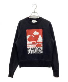 maison kitsune（メゾンキツネ）の古着「アンソニー・バーリルスウェット」｜ブラック