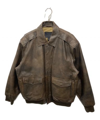 【中古・古着通販】JAMES DEAN (ジェームス・ディーン) レザージャケット ブラウン サイズ:L｜ブランド・古着通販  トレファク公式【TREFAC FASHION】スマホサイト