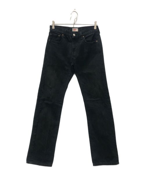 LEVI'S（リーバイス）LEVI'S (リーバイス) 501ブラックデニムパンツ ブラック サイズ:76cm（W 30）の古着・服飾アイテム