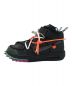 NIKE (ナイキ) OFFWHITE (オフホワイト) Air Force 1 Mid ブラック サイズ:27.5cm：17800円