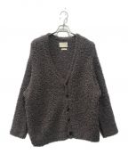 YOKEヨーク）の古着「BUSHY COTTON CARDIGAN」｜パープル